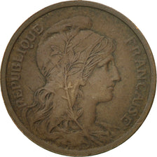 Moneda, Francia, Dupuis, 2 Centimes, 1919, Paris, MBC, Bronce, KM:841, Le