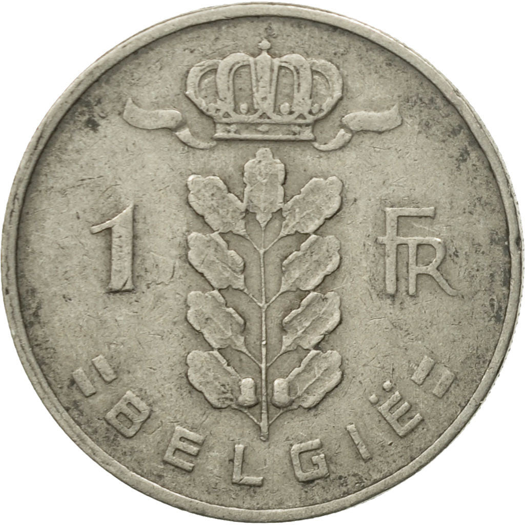 Moneta, Belgio, Franc, 1958, MB+, Rame-nichel, KM:143.1