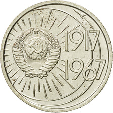 Coin, Russia, 10 Kopeks, 1967, Saint-Petersburg, AU(55-58), Copper-Nickel-Zinc