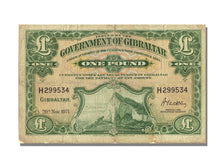 Banknote, Gibraltar, 1 Pound, 1971, 1971-11-20, VF(30-35)