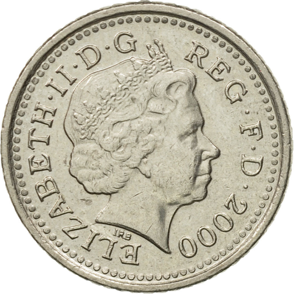 Münze, Großbritannien, Elizabeth II, 5 Pence, 2000, SS+, Copper-nickel, KM:988