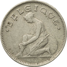 Moneta, Belgia, 50 Centimes, 1928, AU(50-53), Nikiel, KM:87