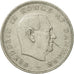 Coin, Denmark, Frederik IX, Krone, 1960, Copenhagen, VF(30-35), Copper-nickel