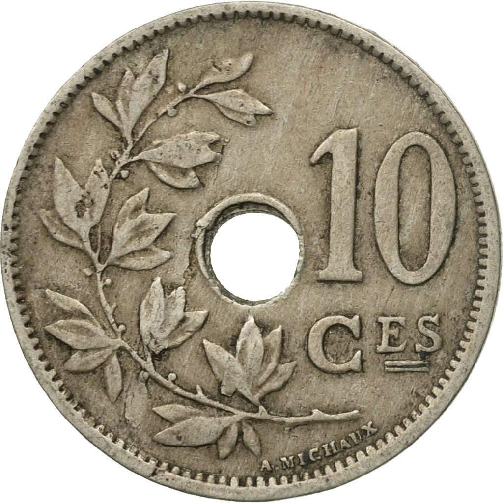 Münze, Belgien, 10 Centimes, 1929, S+, Copper-nickel, KM:85.1