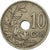 Coin, Belgium, 10 Centimes, 1929, VF(30-35), Copper-nickel, KM:85.1