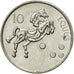 Moneda, Eslovenia, 10 Tolarjev, 2004, MBC+, Cobre - níquel, KM:41