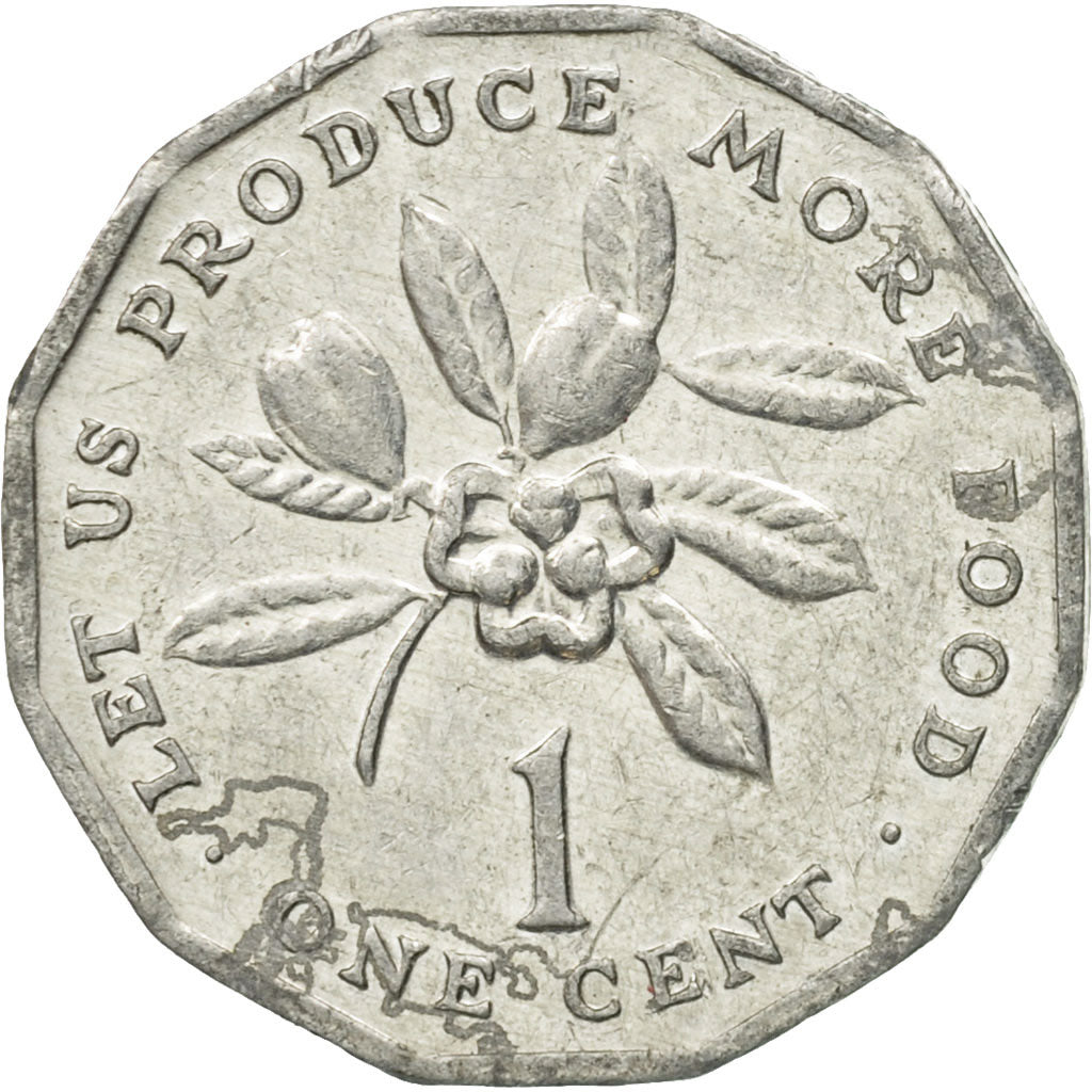 Monnaie, Jamaica, Elizabeth II, Cent, 1990, British Royal Mint, TB+, Aluminium