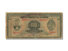 Greece, 100 Drachmai, 1927, KM #91a, 1927-06-14, VF(20-25), E090