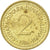 Moneta, Jugosławia, 2 Dinara, 1986, VF(20-25), Mosiądz niklowy, KM:87