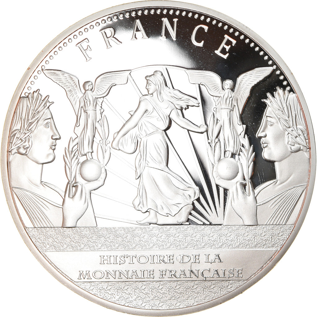 Francia, medalla, Histoire de la monnaie Française, Louis d'or de Louis XIV