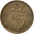 Münze, Niederlande, Juliana, 5 Cents, 1980, SS+, Bronze, KM:181