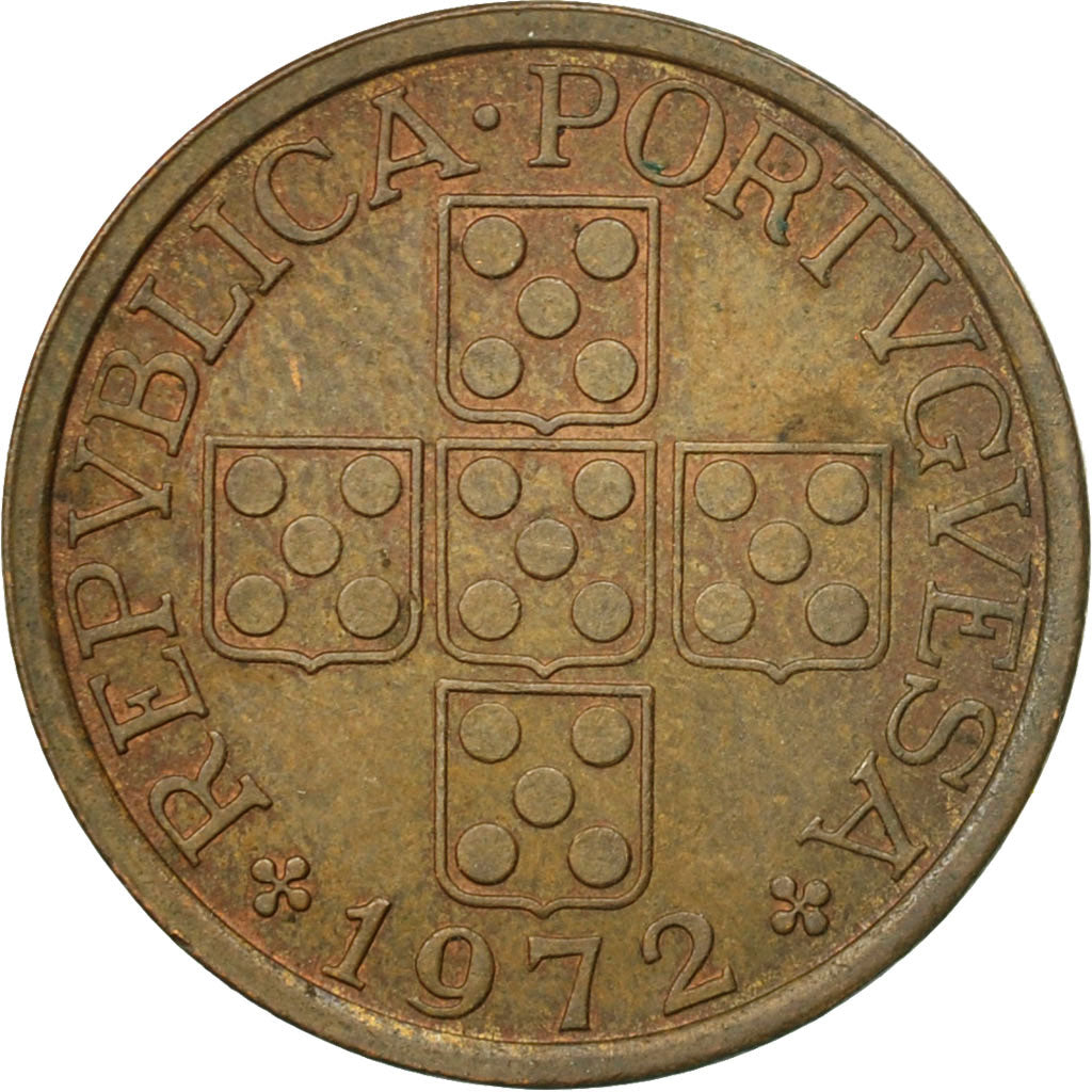 Coin, Portugal, 50 Centavos, 1972, VF(30-35), Bronze, KM:596