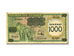 Grecia, 1000 Drachmai on 100 Drachmai, 1939, KM:111a, BB+