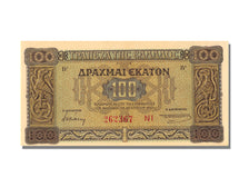 Banknote, Greece, 100 Drachmai, 1941, 1941-07-10, UNC(65-70)