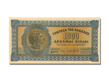 Greece, 1000 Drachmai, 1941, KM #117a, 1941-10-01, UNC(60-62), PA