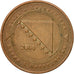 Moneta, BOSNIA-ERZEGOVINA, 20 Feninga, 2004, British Royal Mint, BB, Acciaio