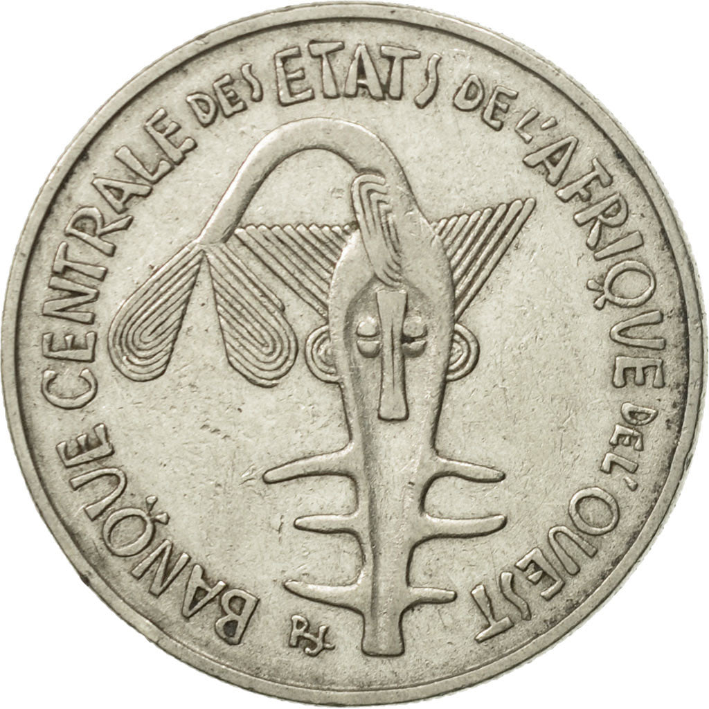 Coin, West African States, 100 Francs, 1980, Paris, VF(30-35), Nickel, KM:4