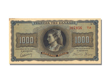 Greece, 1000 Drachmai, 1942, KM #118a, 1942-08-21, UNC(60-62), TA