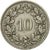 Monnaie, Suisse, 10 Rappen, 1913, Bern, TTB, Copper-nickel, KM:27