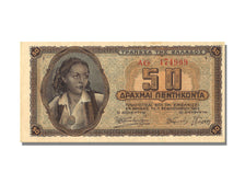 Greece, 50 Drachmai, 1943, 1943-02-01, AU(55-58), AO