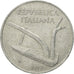 Moneta, Italia, 10 Lire, 1973, Rome, MB+, Alluminio, KM:93