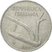 Coin, Italy, 10 Lire, 1973, Rome, VF(30-35), Aluminum, KM:93