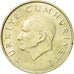 Moneta, Turchia, 25000 Lira, 25 Bin Lira, 1998, BB+, Rame-nichel-zinco, KM:1041