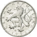 Coin, Czech Republic, 50 Haleru, 1993, AU(55-58), Aluminum, KM:3.1