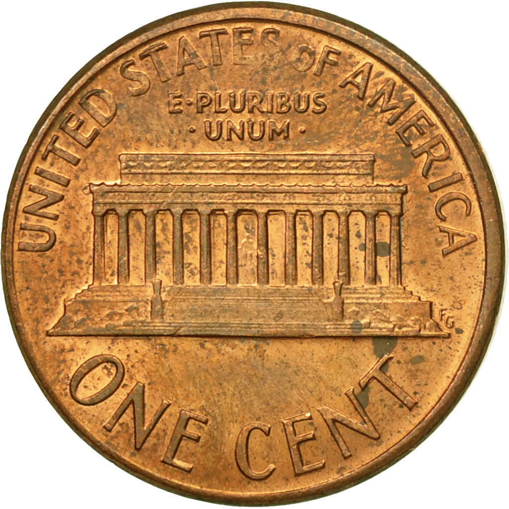 Coin, United States, Lincoln Cent, Cent, 1988, U.S. Mint, Denver, EF(40-45)