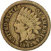 Coin, United States, Indian Head Cent, Cent, 1862, U.S. Mint, Philadelphia