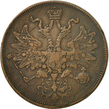 Coin, Russia, Alexander II, 5 Kopeks, 1865, Saint-Petersburg, EF(40-45), Copper