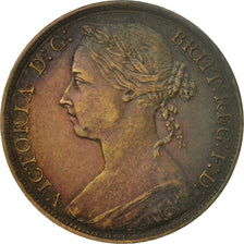 Coin, Great Britain, Victoria, Penny, 1894, EF(40-45), Bronze, KM:755