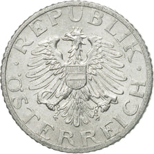 Coin, Austria, 50 Groschen, 1955, AU(50-53), Aluminum, KM:2870