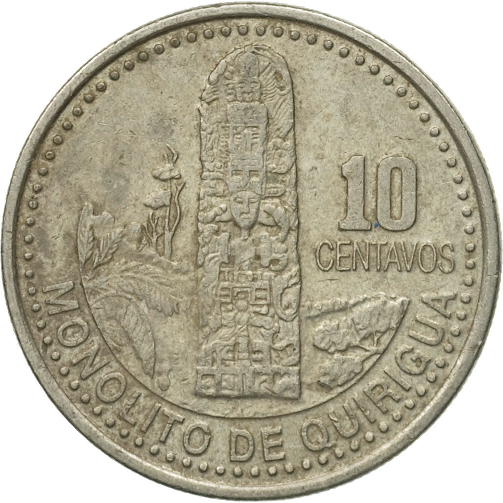Coin, Guatemala, 10 Centavos, 2006, VF(30-35), Copper-nickel, KM:277.6
