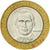 Moneta, Republika Dominikany, 5 Pesos, 2002, VF(30-35), Bimetaliczny, KM:89