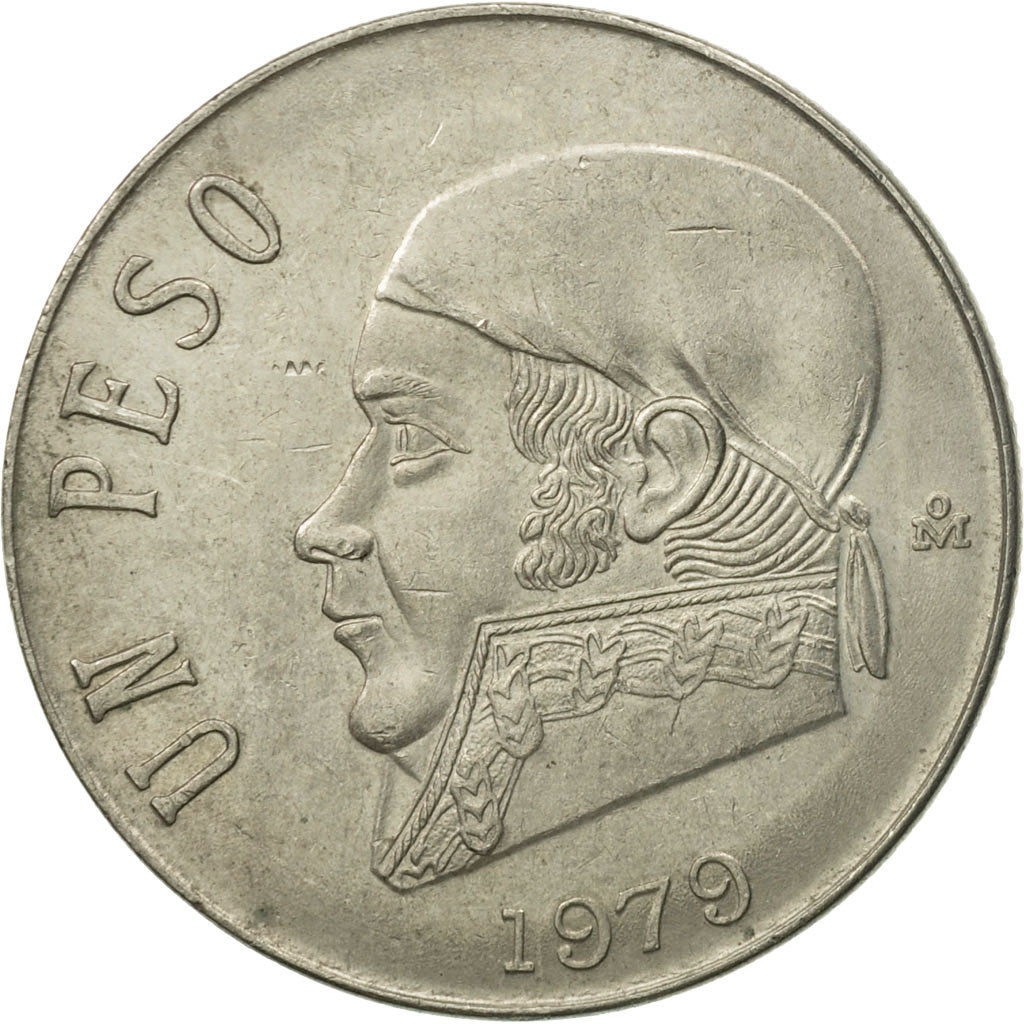 Münze, Mexiko, Peso, 1979, Mexico City, SS+, Copper-nickel, KM:460