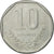 Coin, Costa Rica, 10 Colones, 1985, EF(40-45), Stainless Steel, KM:215.2