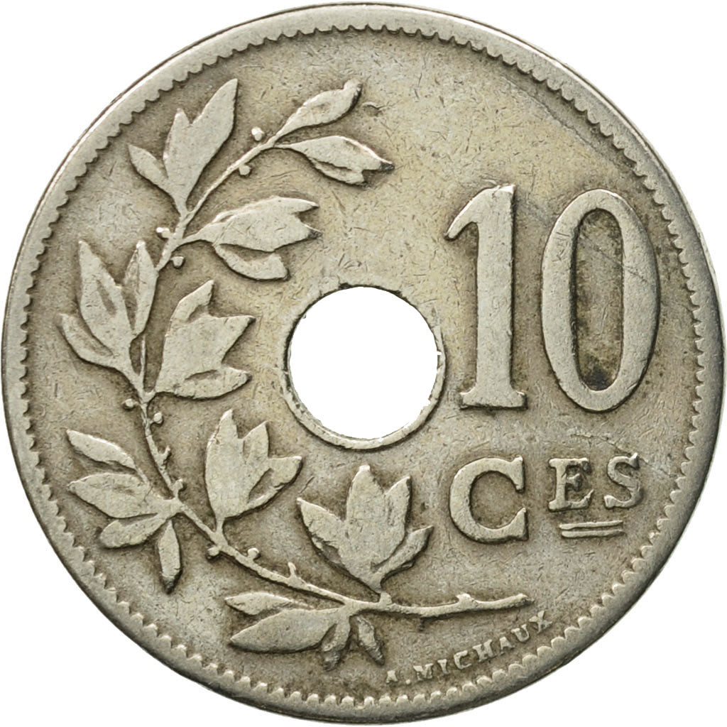 Coin, Belgium, 10 Centimes, 1905, EF(40-45), Copper-nickel, KM:52