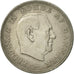 Moneda, Dinamarca, Frederik IX, 5 Kroner, 1961, Copenhagen, MBC, Cobre -