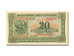 Greece, 20 Drachmai, 1940, 1940-04-06, UNC(65-70)