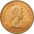 Coin, Great Britain, Elizabeth II, 1/2 Penny, 1967, AU(50-53), Bronze, KM:896
