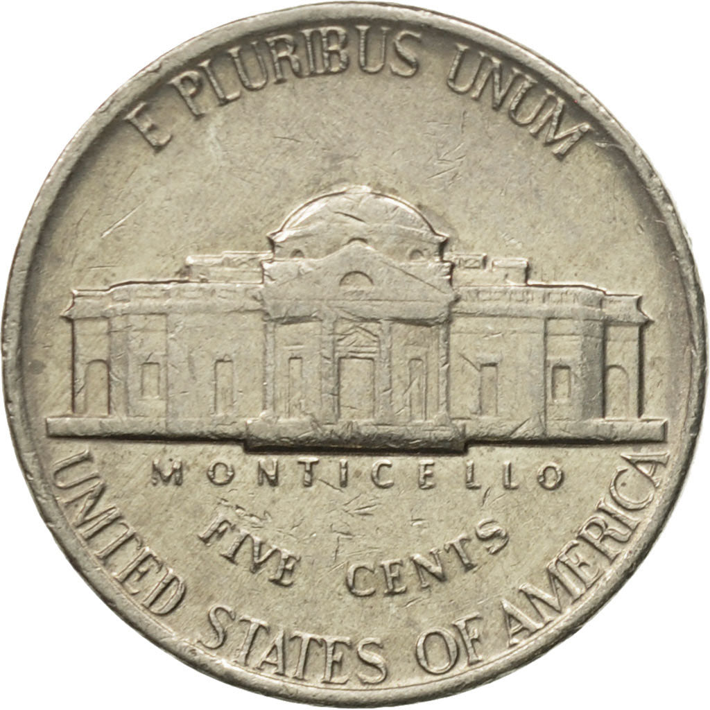 Moneta, USA, Jefferson Nickel, 5 Cents, 1981, U.S. Mint, Denver, EF(40-45)