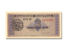 Greece, 2 Drachmai, 1941, 1941-06-18, UNC(65-70)