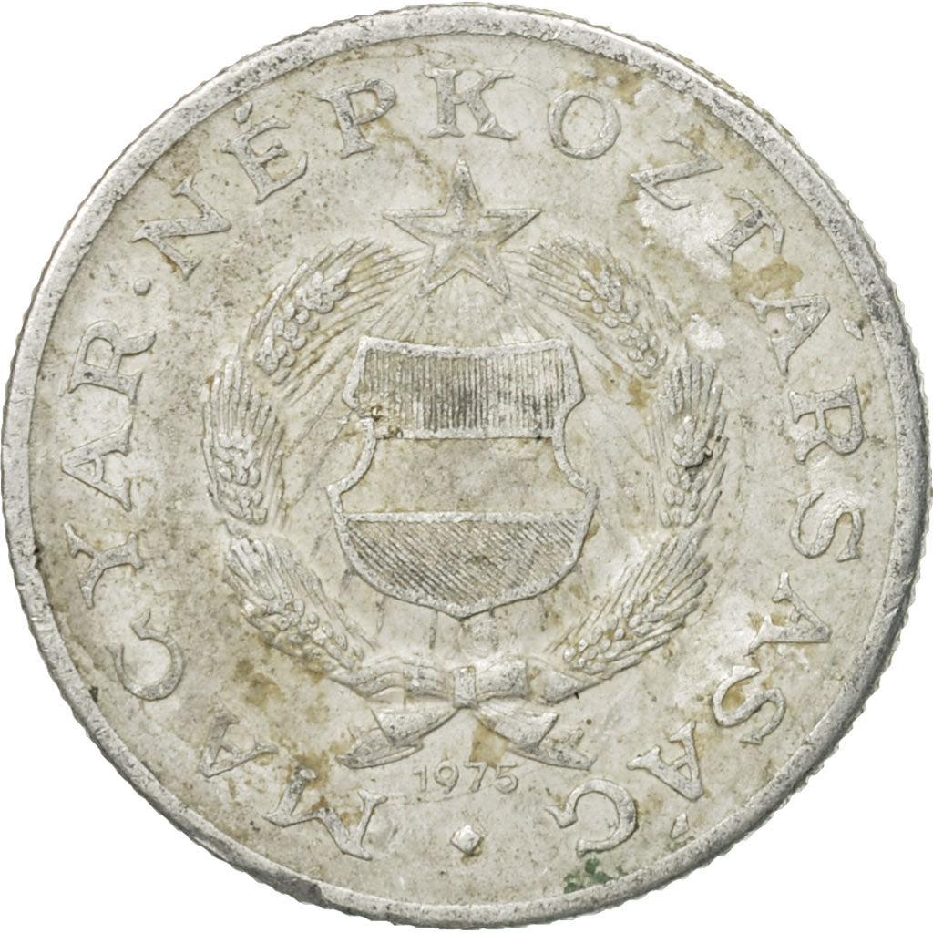 Münze, Ungarn, Forint, 1975, Budapest, S, Aluminium, KM:575