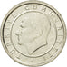 Coin, Turkey, 5 New Kurus, 2007, Istanbul, AU(50-53), Copper-Nickel-Zinc