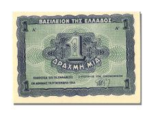Greece, 1 Drachma, 1944, UNC(65-70)