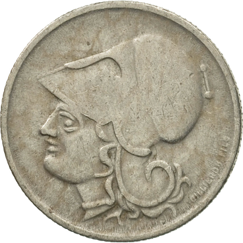 Coin, Greece, 20 Lepta, 1926, EF(40-45), Copper-nickel, KM:67