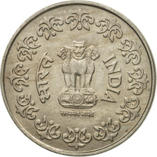 Coin, INDIA-REPUBLIC, 50 Paise, 1985, AU(55-58), Copper-nickel, KM:65