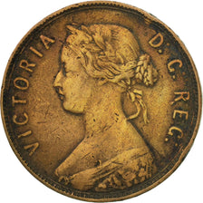 Coin, NEWFOUNDLAND, Cent, 1876, Royal Canadian Mint, EF(40-45), Copper