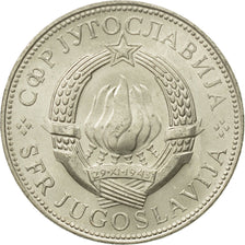 Münze, Jugoslawien, 10 Dinara, 1976, VZ, Copper-nickel, KM:62